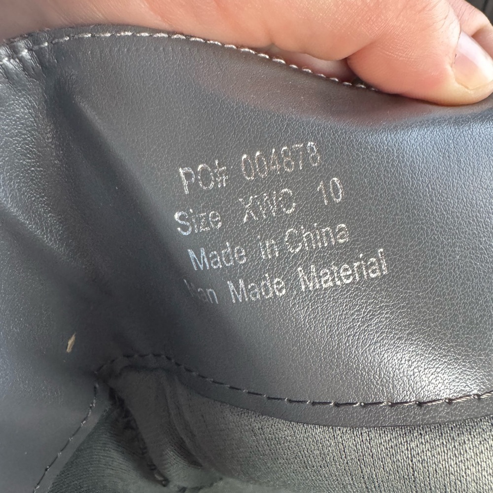 NWOT Journee Collection Charcoal Riding Boot - Picture 5 of 6